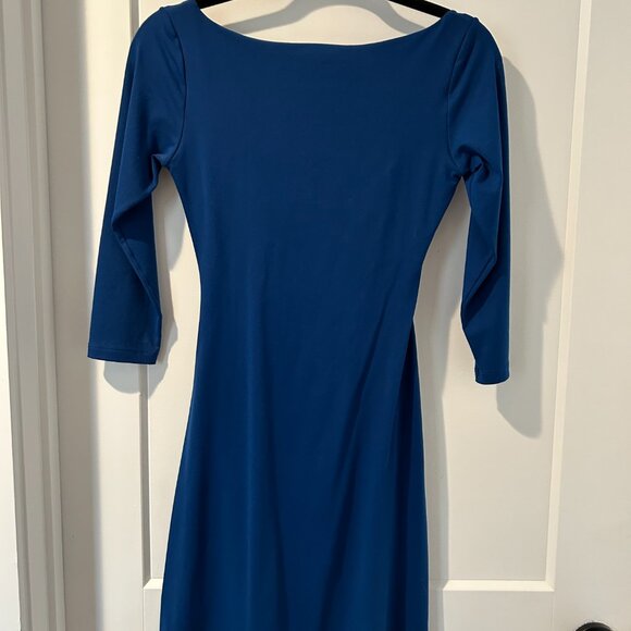 Susana Monaco ruched dress with assymetrical neckline - Picture 3 of 3